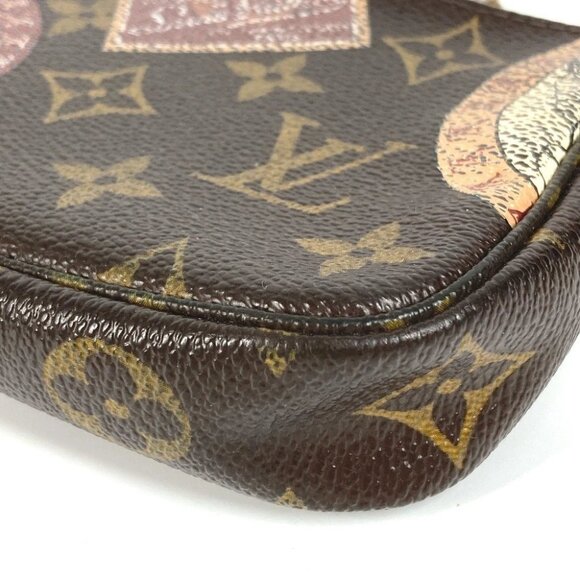 LOUIS VUITTON M95804 Monogram Label Mini Pochette Accessoires Shoulder Hand Bag - Picture 15 of 16